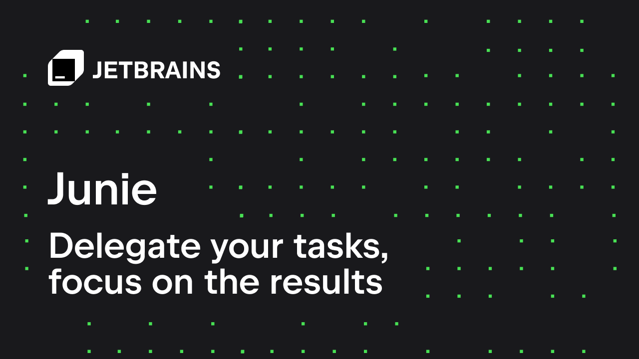 JetBrains Junie product preview